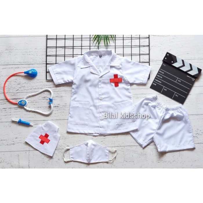 Baju dokter anak anak