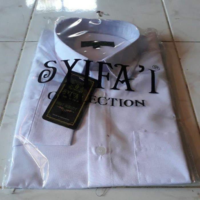 Jual Kemeja putih polos,kemeja slimfit/kemeja lengan panjang/kemeja ...