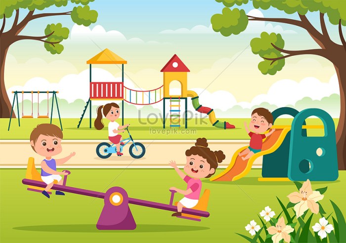 Gambar Ilustrasi Kartun Bermain Anak -anak Terbaik Unduh Gratis di Lovepik