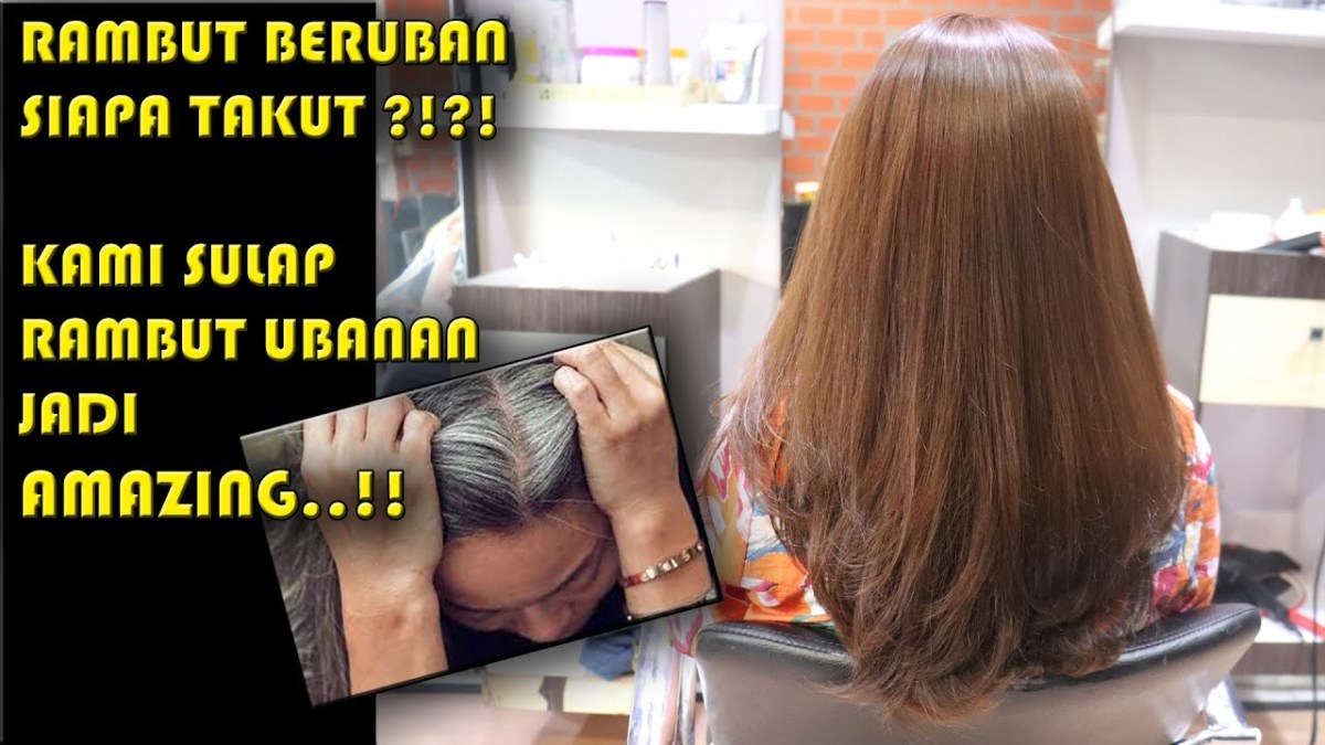 Cat rambut yang cocok untuk anak sekolah