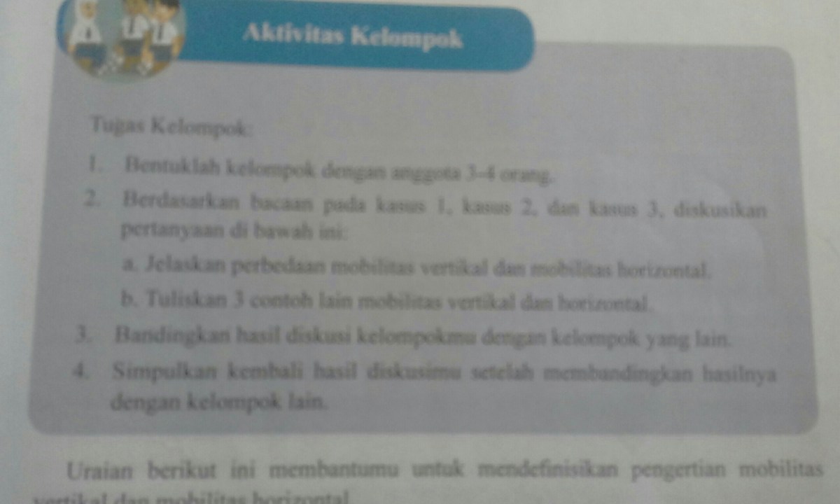 Contoh mobilitas vertikal