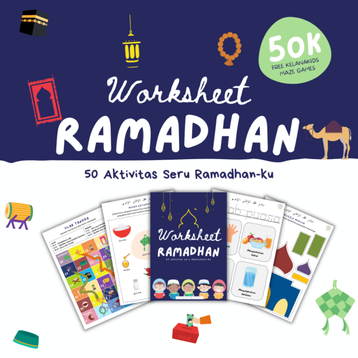 Lembar kegiatan ramadhan anak