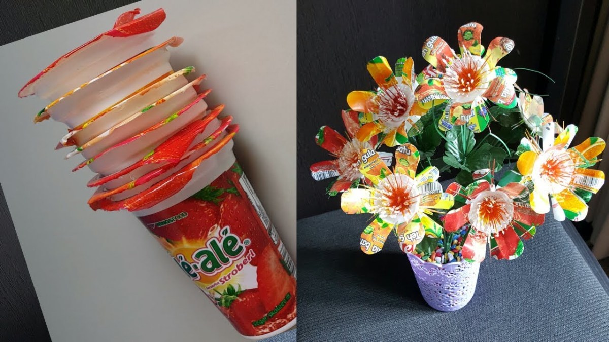 Kreasi menempel anak tk