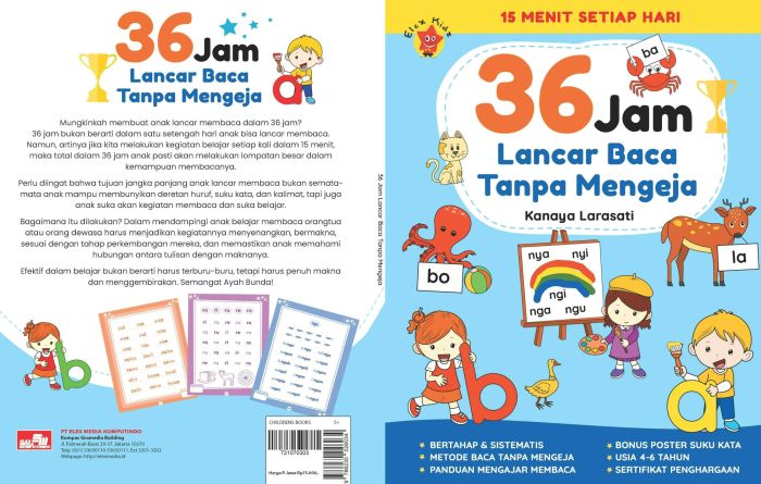 Cara mengajari anak membaca tanpa mengeja