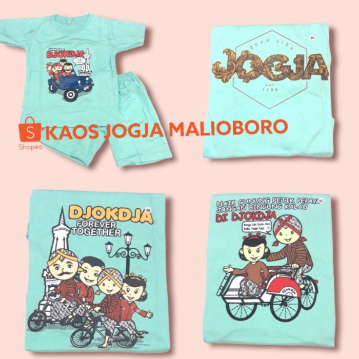 Jual kaos jogja anak || SETELAN ANAK ASLI KAOS JOGJA ANAK MURAH KHAS ...