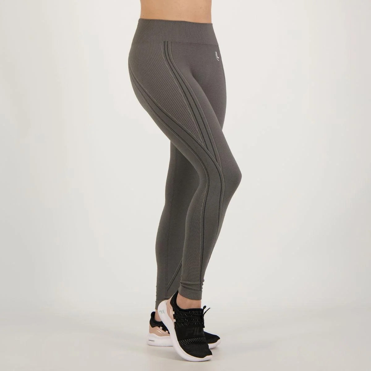 Calça Legging Lupo Seamless Basic Feminina Azul - FutFanatics