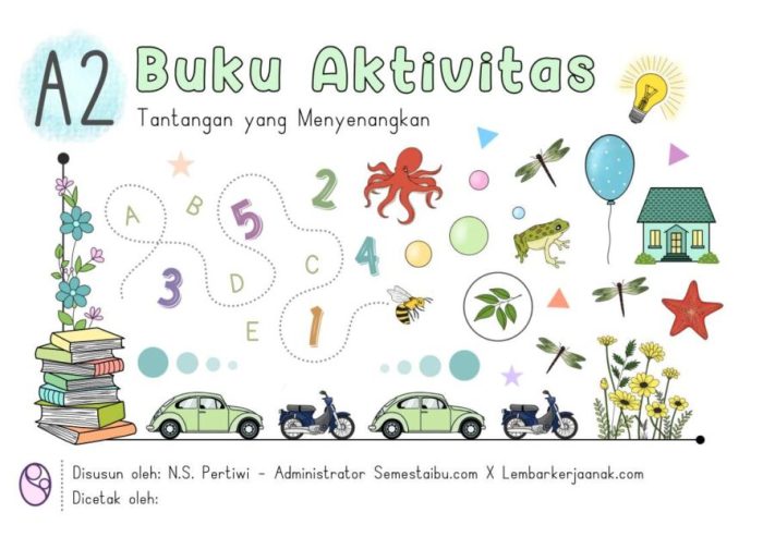 Lembar kegiatan anak tk