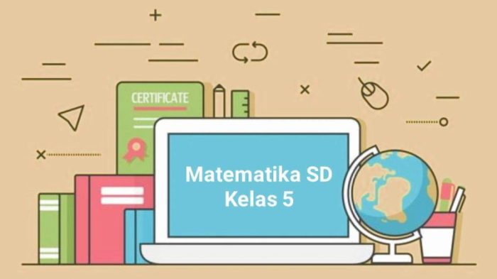 Materi Pelajaran Matematika SD Kelas 5 Semester 1