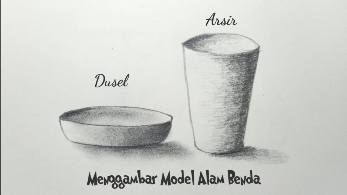 Menggambar pelangi anak tk