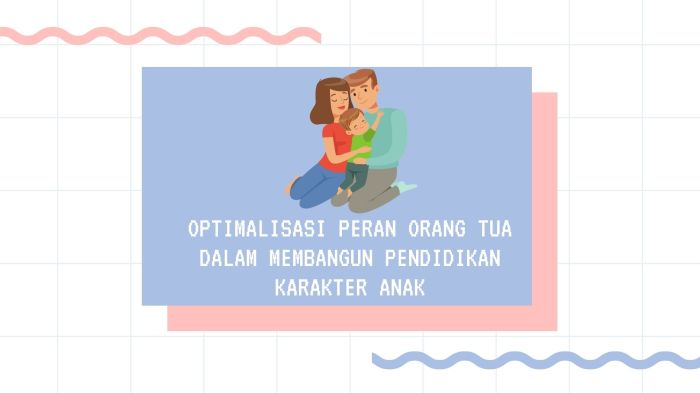 Optimalisasi Peran Orang Tua dalam Membangun Pendidikan Karakter Anak ...
