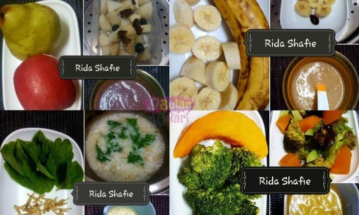 makanan terbaik untuk bayi 6 bulan