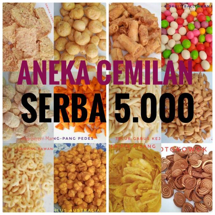 Aneka Snack Cemilan Enak Serba 5000 | Lazada Indonesia