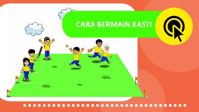 Sekolah - cara bermain kasti | smartpoint | PPT