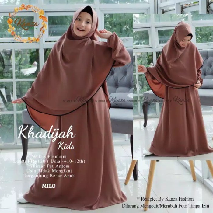 Model baju syari anak