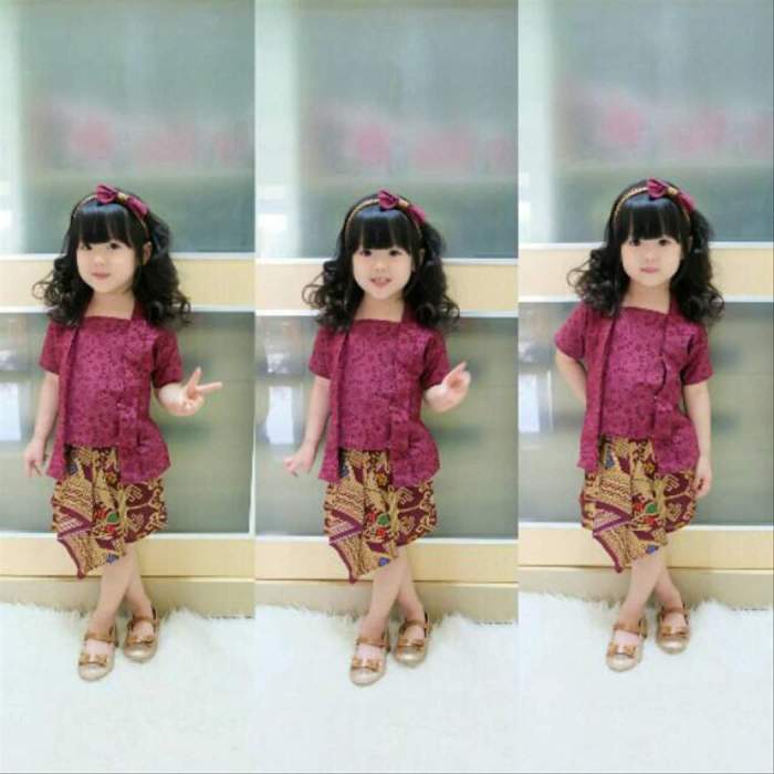 Model Baju Batik Anak Perempuan Yang Populer, Mau Tau Seperti Apa