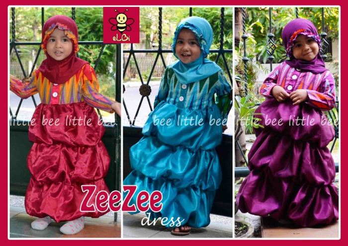 Inspirasi baju pesta anak perempuan