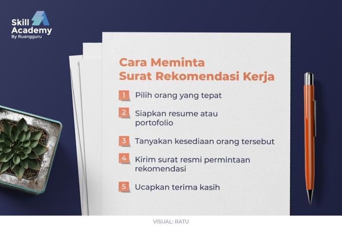 Surat Rekomendasi Kerja, Contoh, dan Cara Mendapatkannya