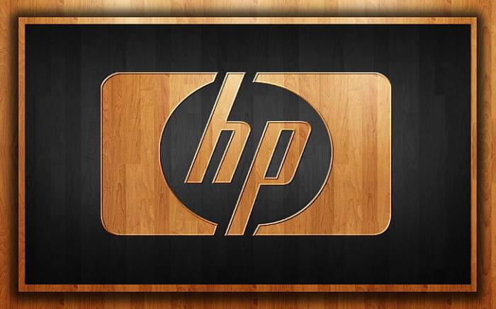 1366x768px | free download | HD wallpaper: HP Wood, HP logo, Computers ...