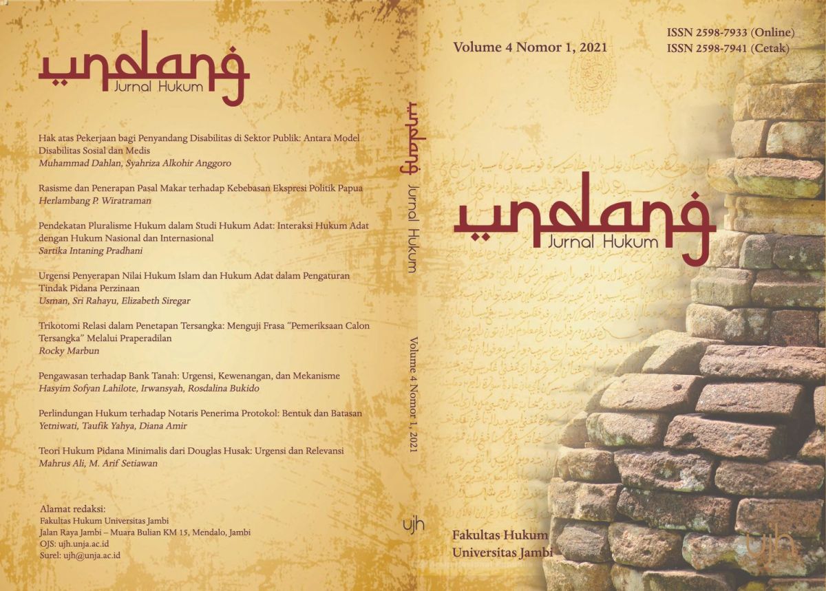 Pendekatan Pluralisme Hukum dalam Studi Hukum Adat: Interaksi Hukum ...