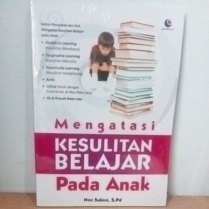 Jual Mengatasi Kesulitan Belajar Pada Anak - Nini Subini | Shopee Indonesia