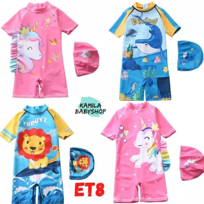 Gambar baju renang anak