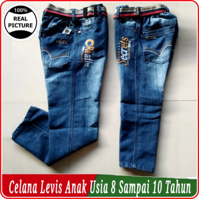 Jual Celana Panjang Levis Anak Usia 8 Sampai 10 Tahun | Shopee Indonesia