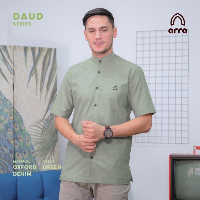 Jual ARRA - Baju Koko Nibras Dewasa Baju Koko Rabbani Pria Lengan ...