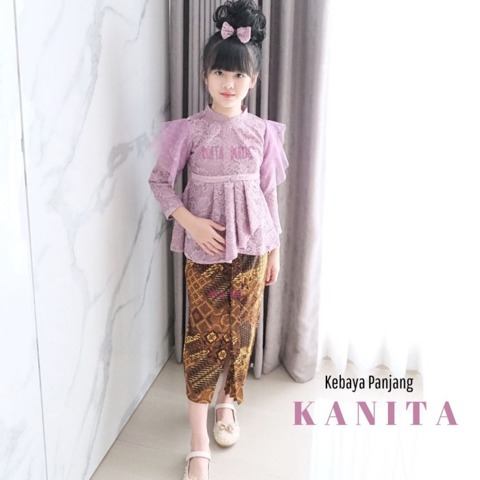 Jual Kebaya Anak Perempuan / Baju Kebaya Anak/ Setelan Kebaya Panjang ...