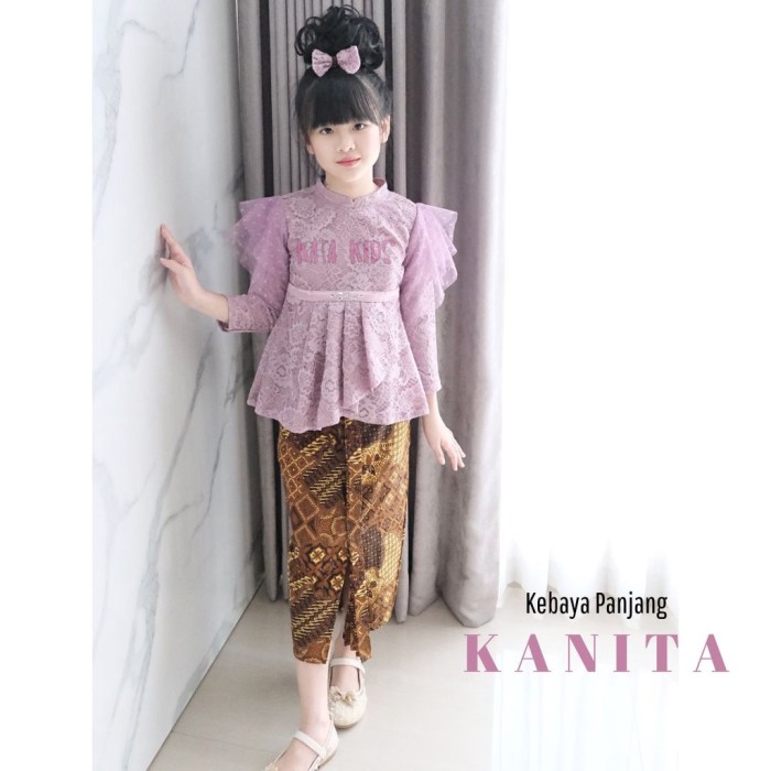 Model baju kebaya anak anak