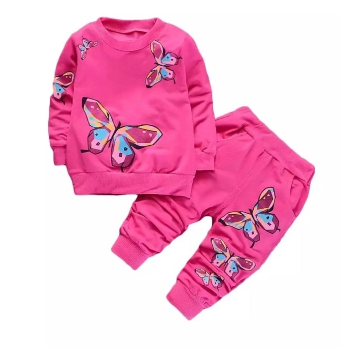 Jual Baju Anak Set Kupu Kupu Switer Joger Anak Perempuan Stelan Anak ...