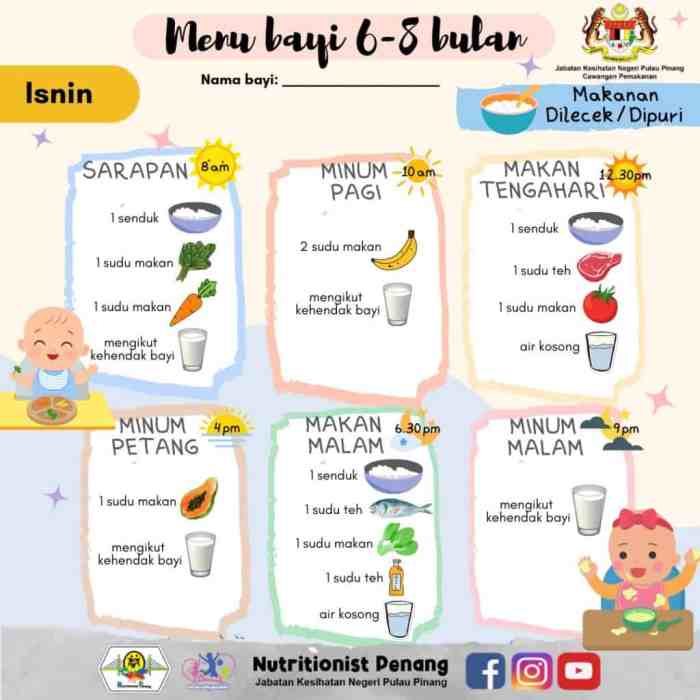 Kumpulan resep makanan bayi 8 bulan