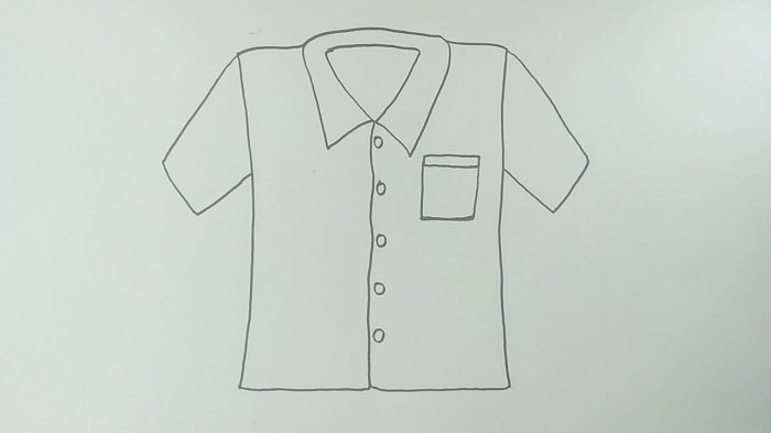 Cara menggambar baju anak