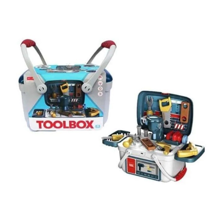 Promo MAINAN ANAK MURAH TOOLBOX / PERALATAN TUKANG Diskon 17% di Seller ...