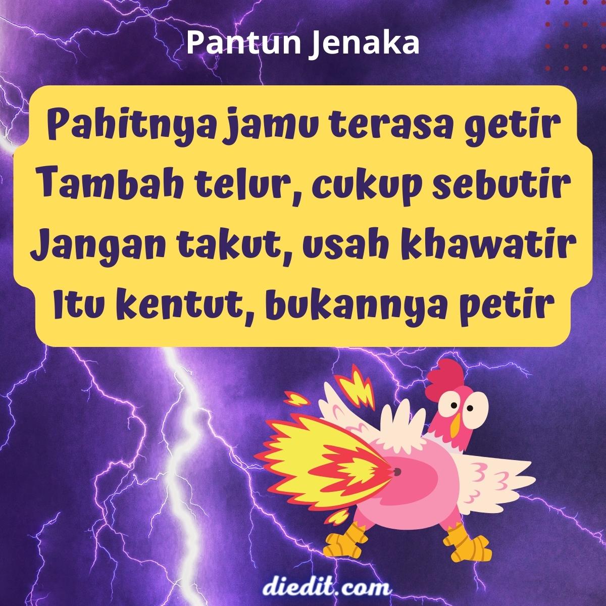 50 Pantun Jenaka Kelas 5 SD Bahasa Indonesia | diedit.com