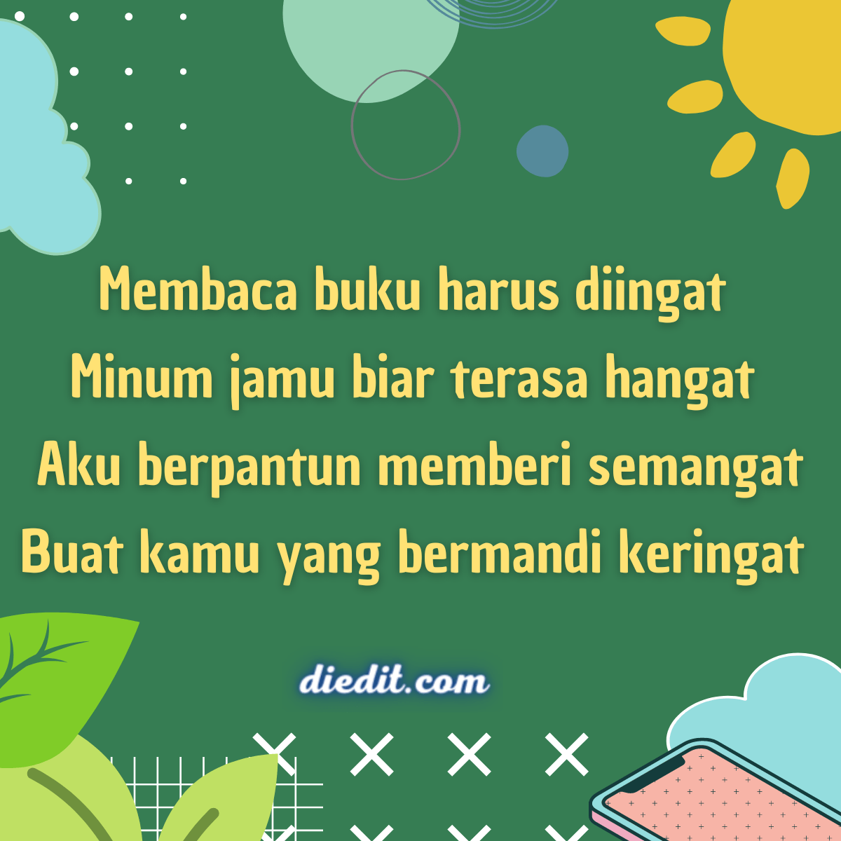 55 Pantun Kocak yang Bikin Tawa Terbahak-bahak | diedit.com