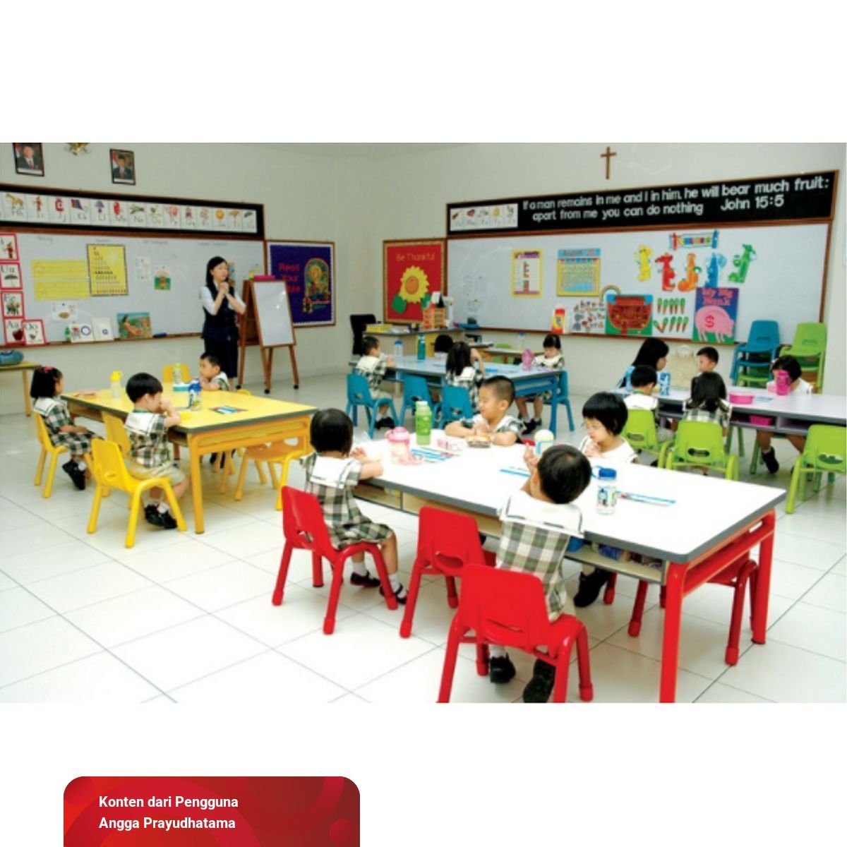 Peralatan sekolah anak