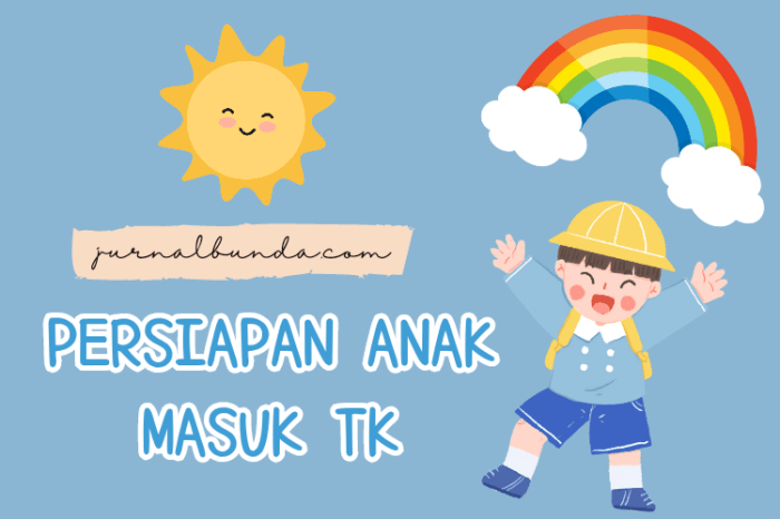 Persiapan Anak Masuk TK yang Perlu Diketahui Orang Tua - Jurnal Bunda