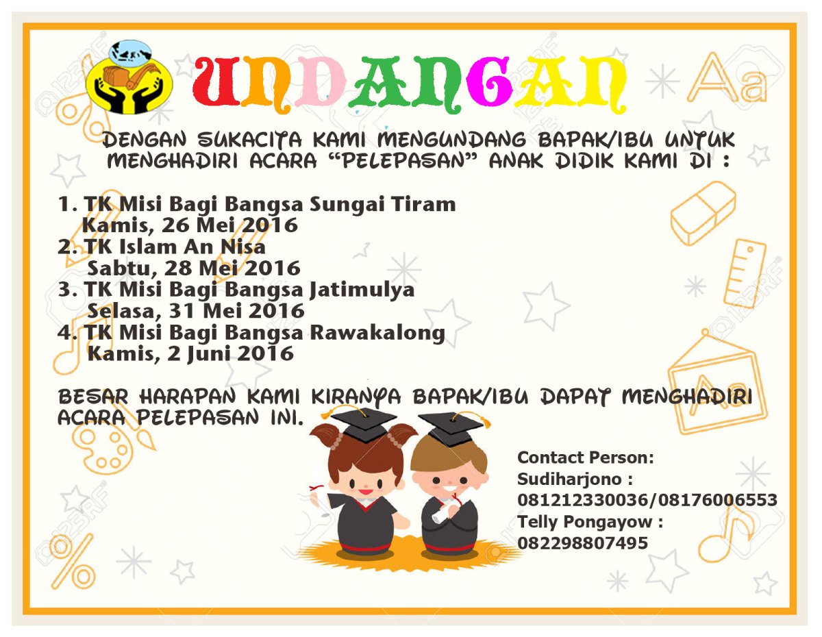 Ucapan Wisuda Anak Tk - 56+ Koleksi Gambar