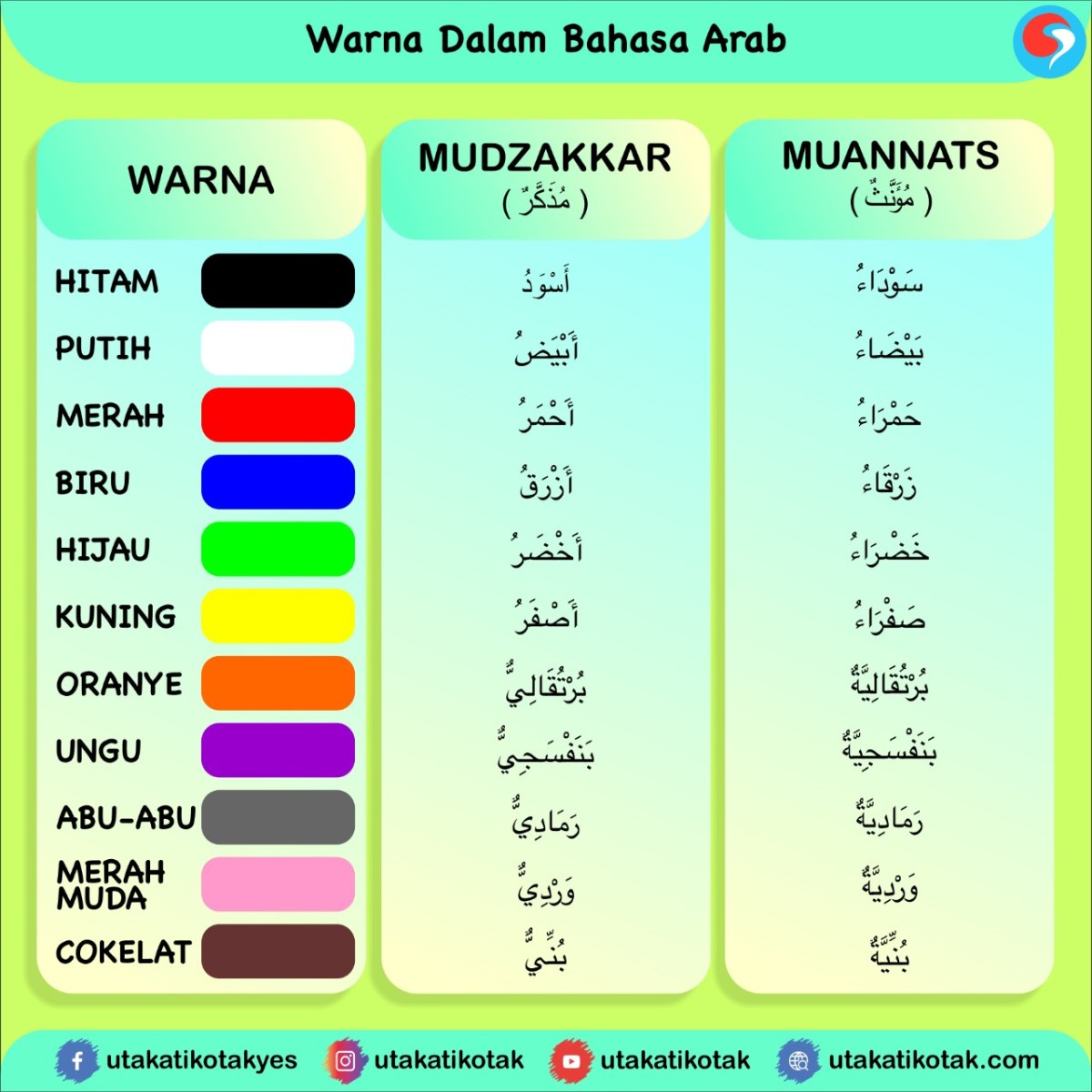 Warna dasar apa saja