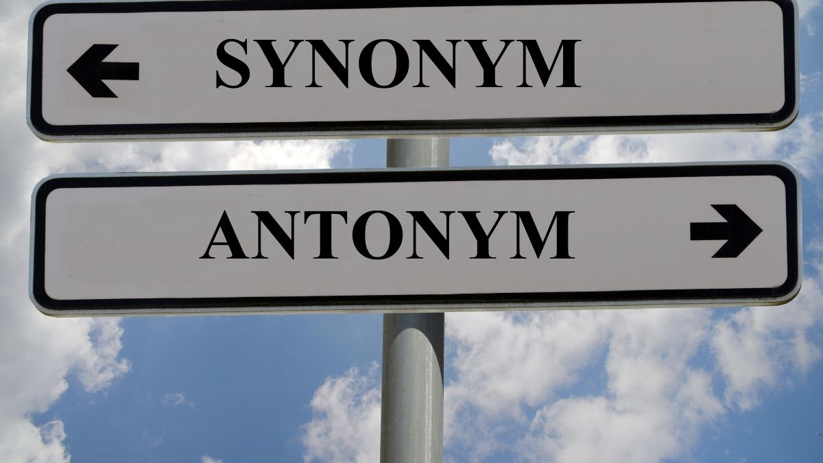 Antonim dan sinonim adalah