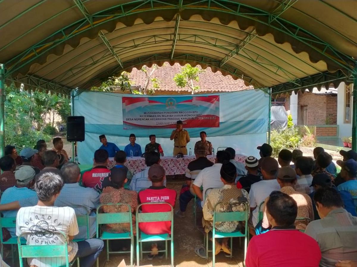 Musyawarah Bersama Pengisian Anggota BPD Keterwakilan Dusun Wonogondo ...