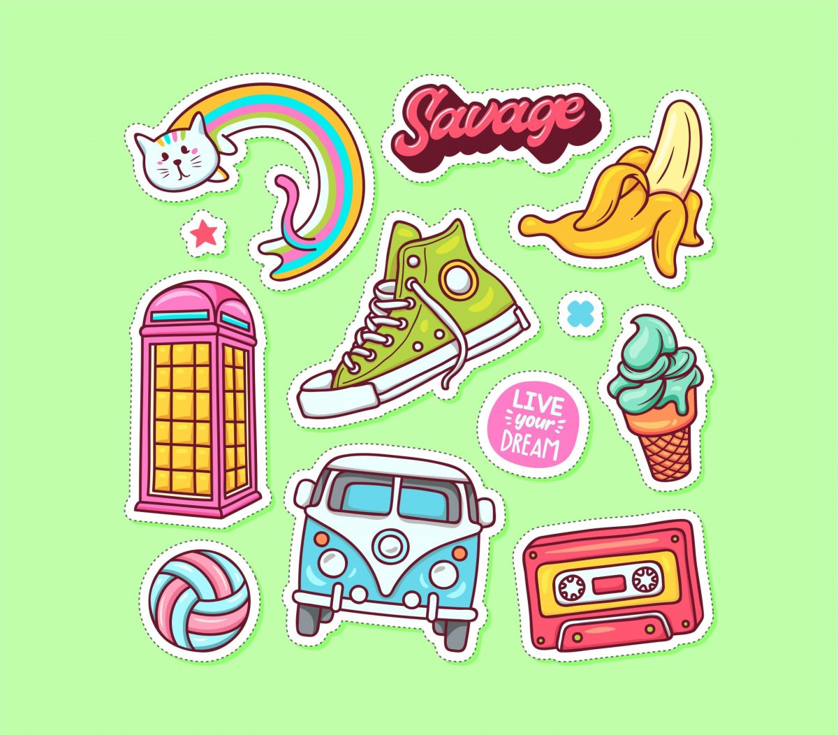 Stiker lucu terbaru